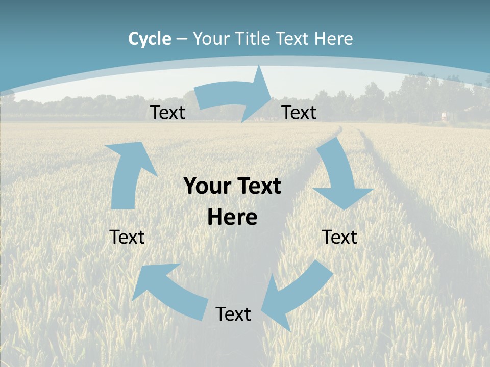 Europe Sunny Nature PowerPoint Template