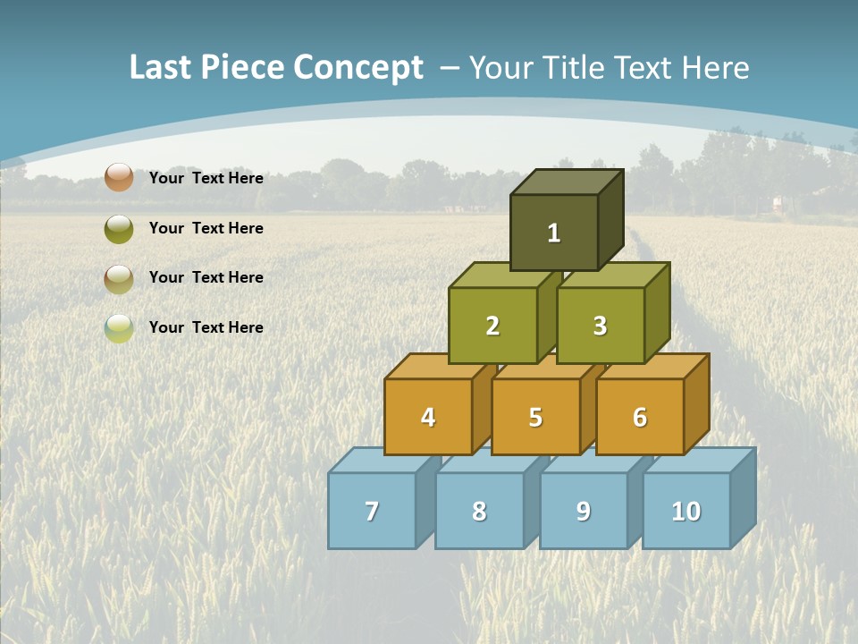 Europe Sunny Nature PowerPoint Template