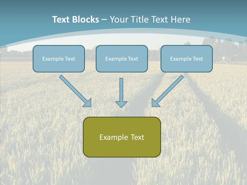 Europe Sunny Nature PowerPoint Template