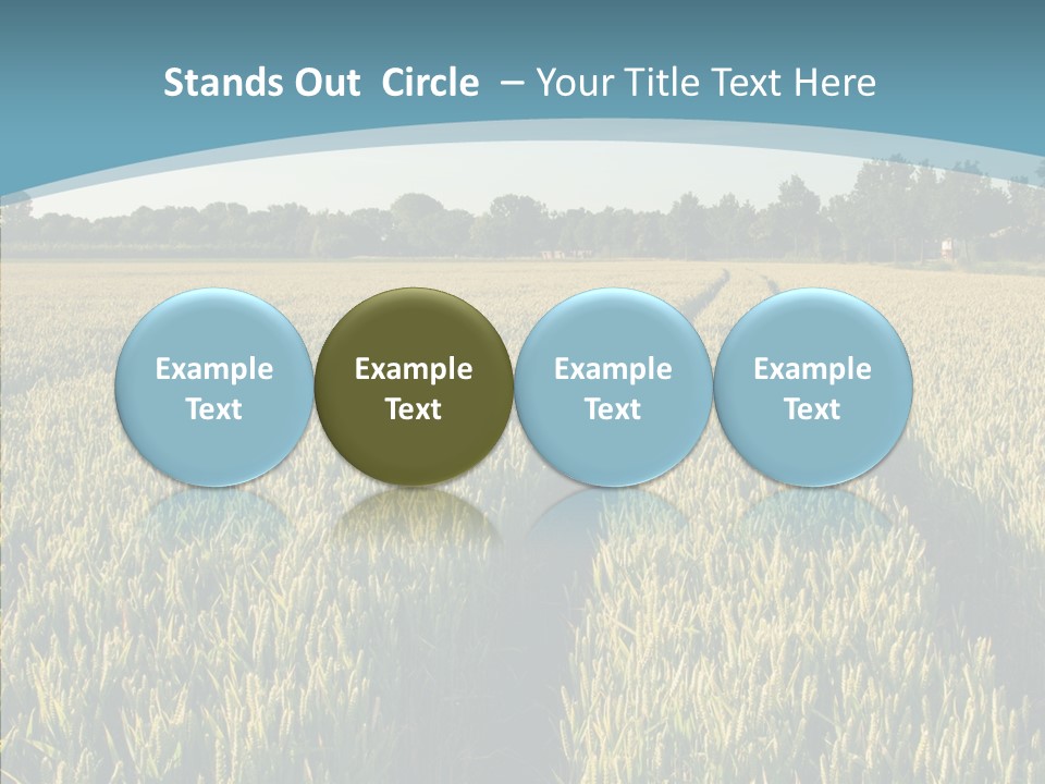 Europe Sunny Nature PowerPoint Template