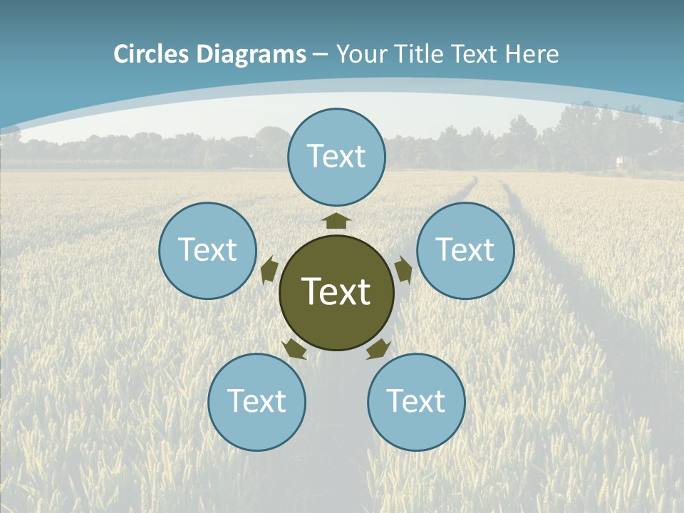 Europe Sunny Nature PowerPoint Template