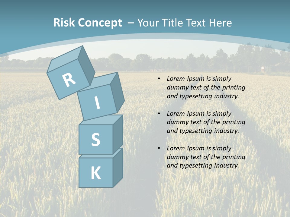 Europe Sunny Nature PowerPoint Template