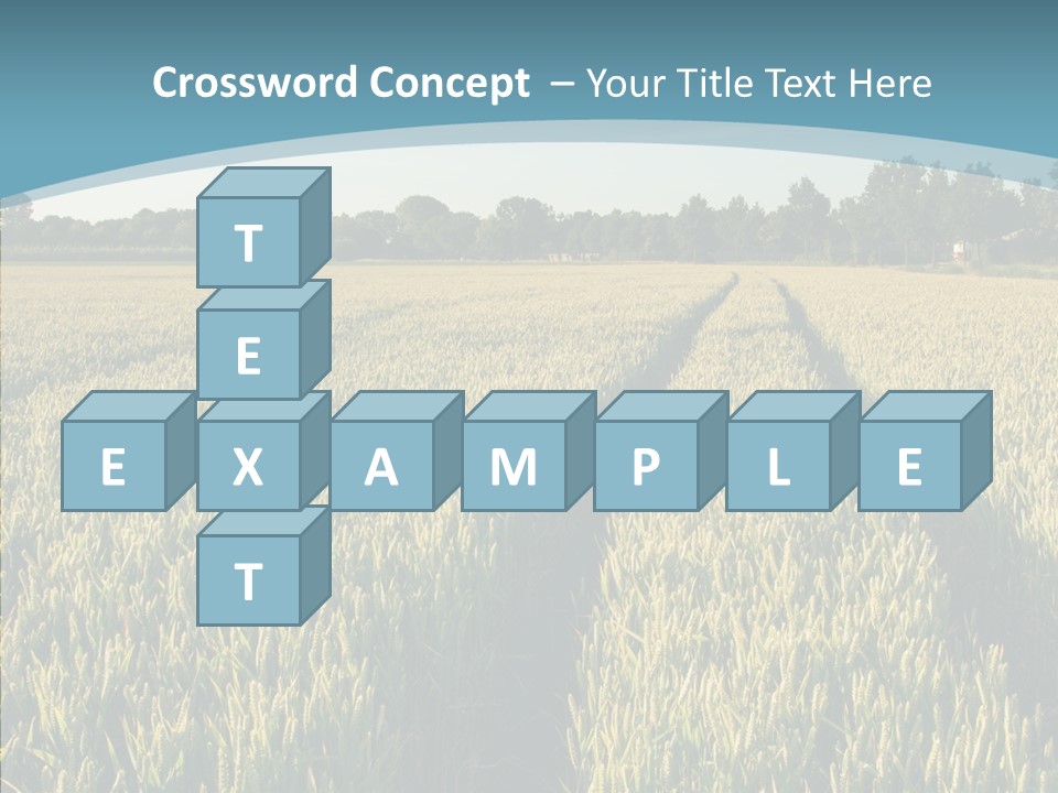 Europe Sunny Nature PowerPoint Template