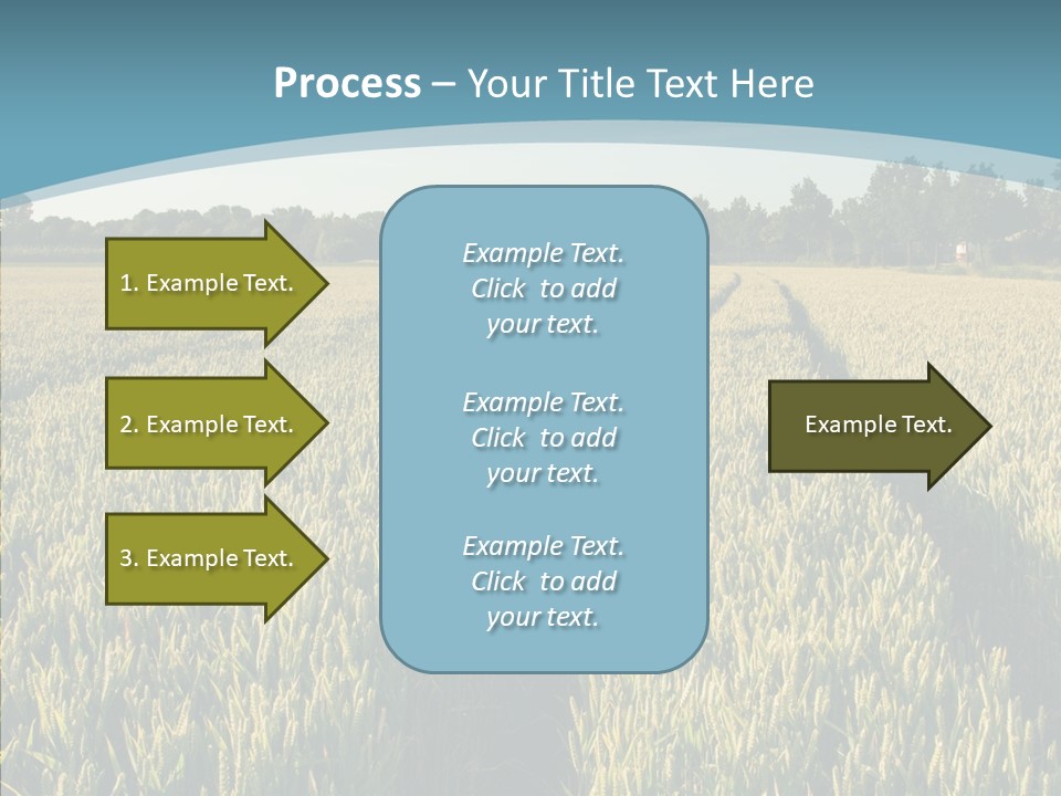 Europe Sunny Nature PowerPoint Template