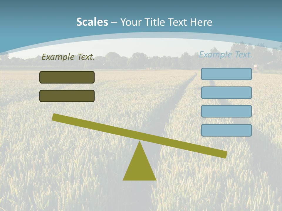 Europe Sunny Nature PowerPoint Template