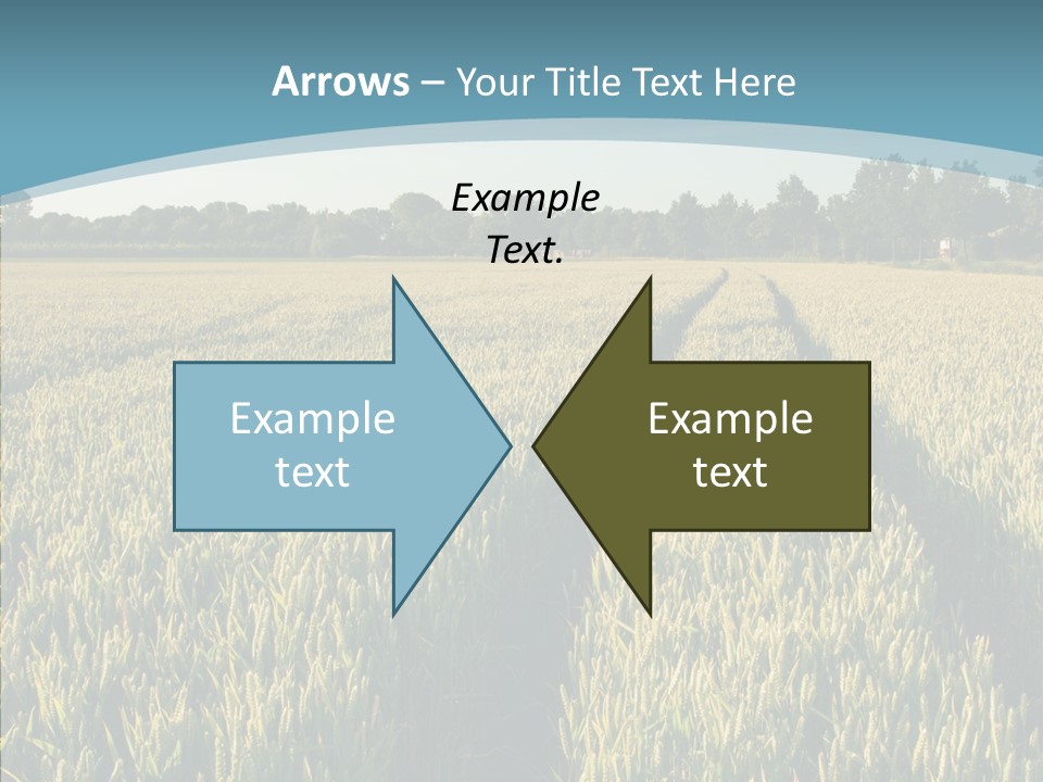 Europe Sunny Nature PowerPoint Template