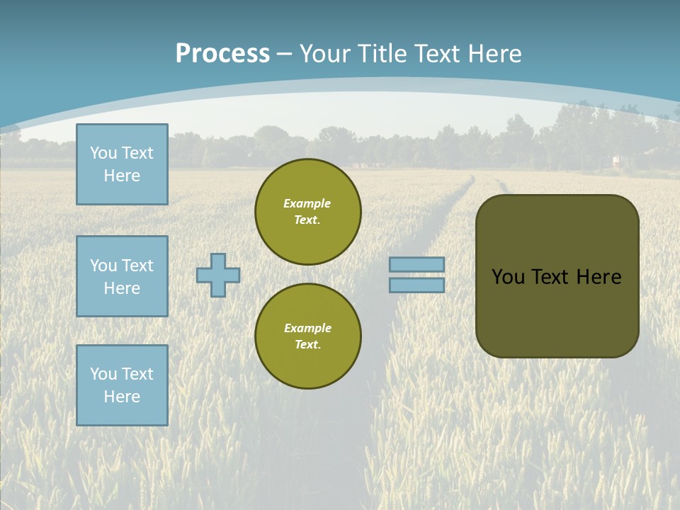 Europe Sunny Nature PowerPoint Template