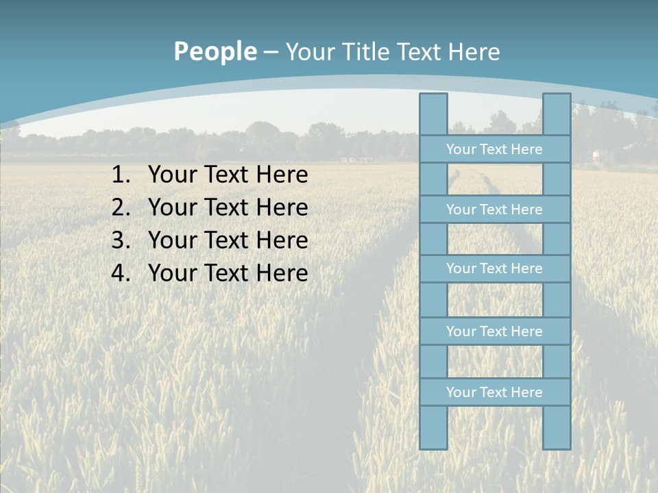 Europe Sunny Nature PowerPoint Template