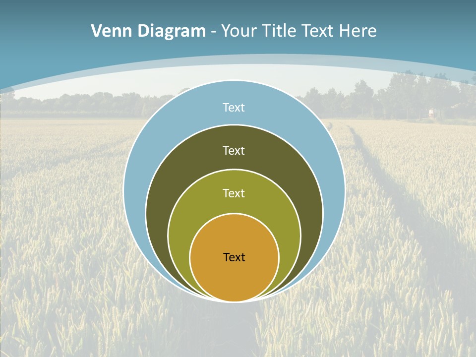 Europe Sunny Nature PowerPoint Template