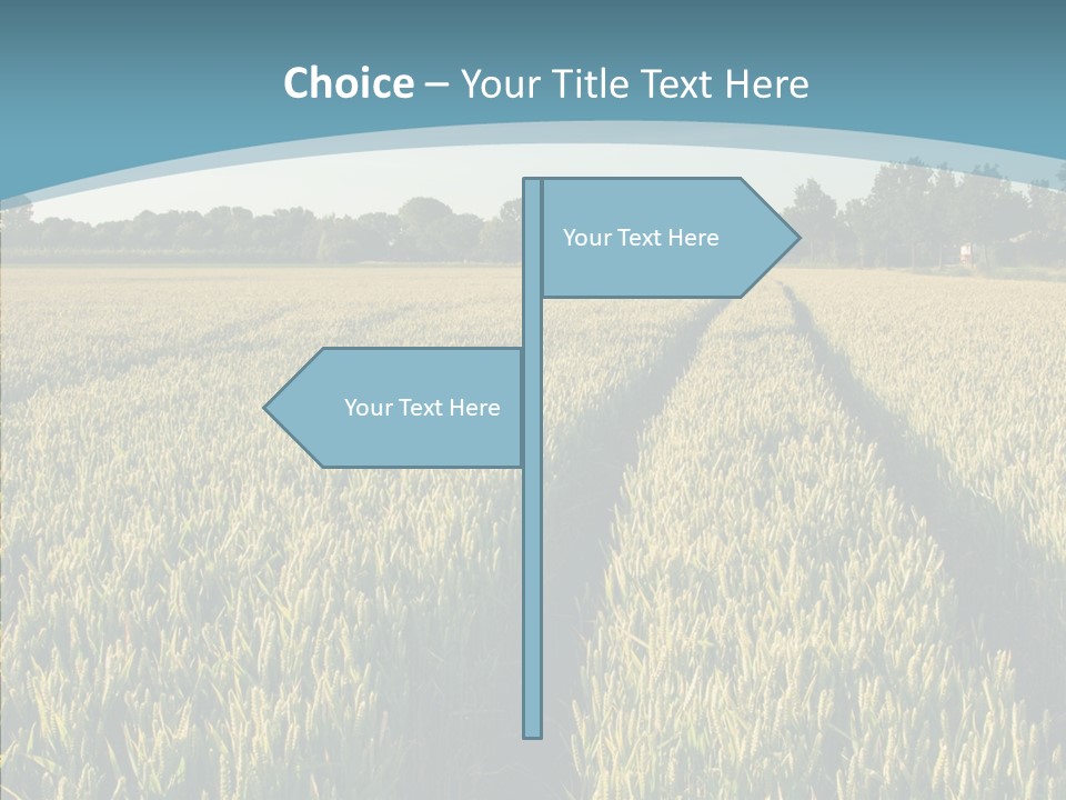 Europe Sunny Nature PowerPoint Template