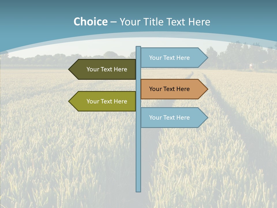 Europe Sunny Nature PowerPoint Template