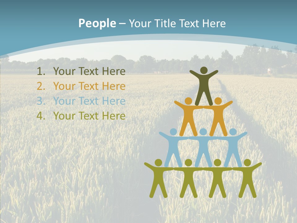 Europe Sunny Nature PowerPoint Template