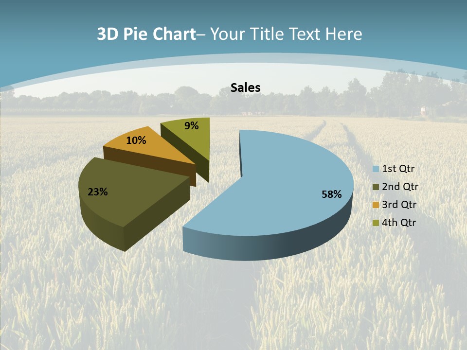 Europe Sunny Nature PowerPoint Template