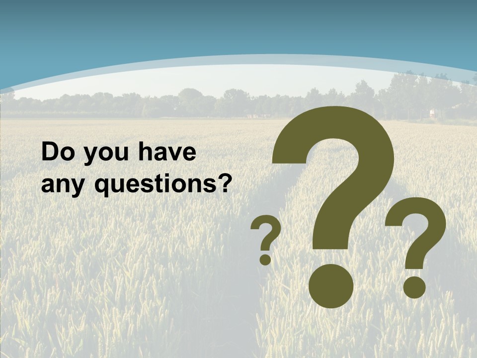 Europe Sunny Nature PowerPoint Template