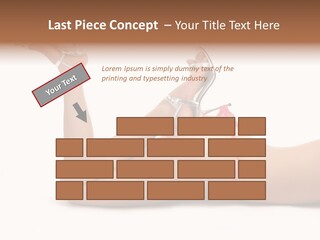 Curvy Attractive Girl PowerPoint Template