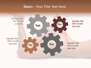 Curvy Attractive Girl PowerPoint Template