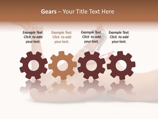 Curvy Attractive Girl PowerPoint Template
