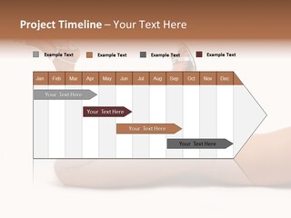 Curvy Attractive Girl PowerPoint Template