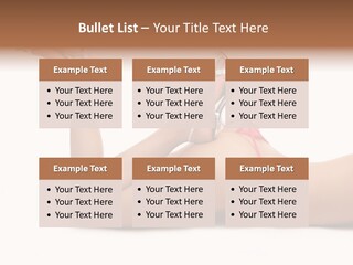 Curvy Attractive Girl PowerPoint Template