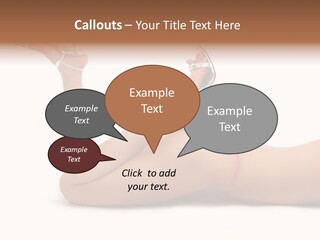 Curvy Attractive Girl PowerPoint Template