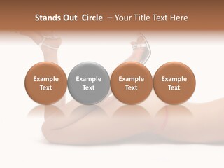 Curvy Attractive Girl PowerPoint Template