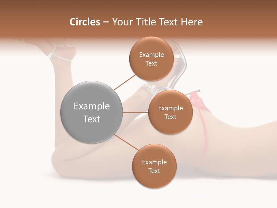 Curvy Attractive Girl PowerPoint Template