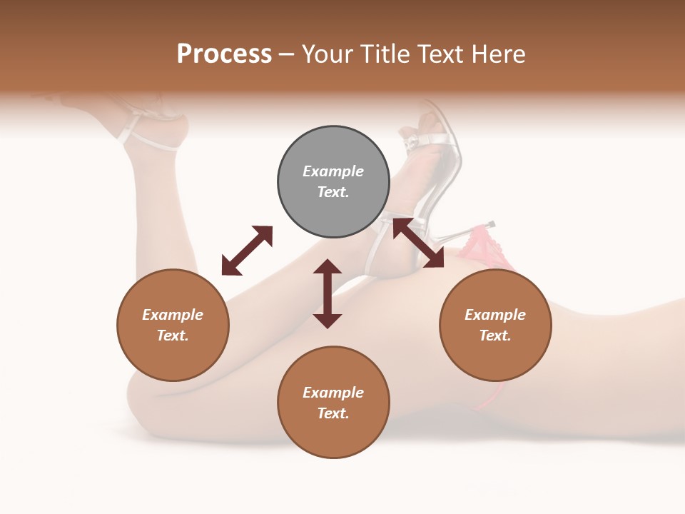 Curvy Attractive Girl PowerPoint Template