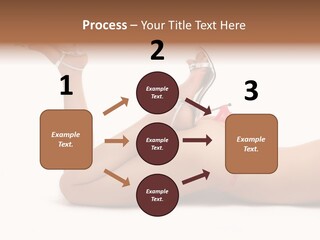 Curvy Attractive Girl PowerPoint Template