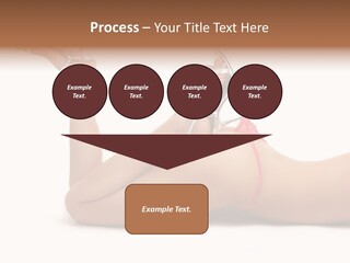 Curvy Attractive Girl PowerPoint Template
