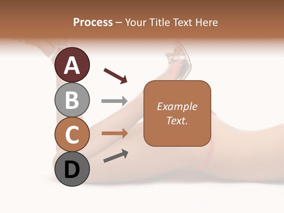 Curvy Attractive Girl PowerPoint Template