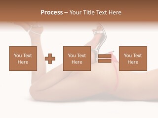 Curvy Attractive Girl PowerPoint Template