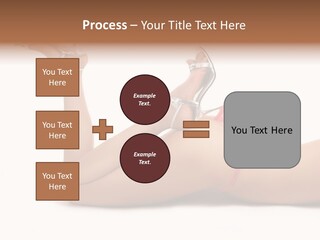 Curvy Attractive Girl PowerPoint Template