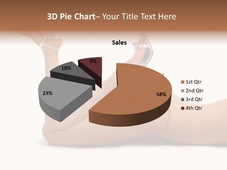 Curvy Attractive Girl PowerPoint Template