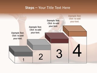 Curvy Attractive Girl PowerPoint Template