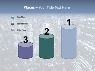 Skyscraper Exterior Light PowerPoint Template