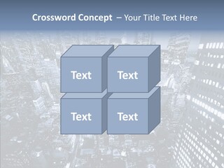 Skyscraper Exterior Light PowerPoint Template