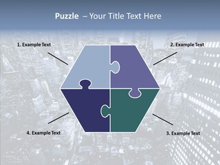 Skyscraper Exterior Light PowerPoint Template