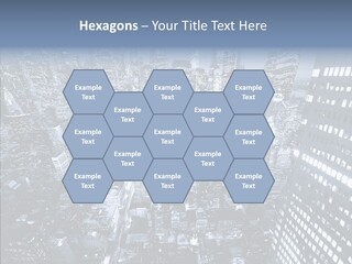 Skyscraper Exterior Light PowerPoint Template