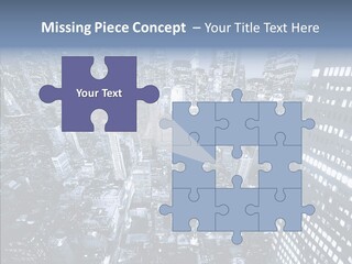 Skyscraper Exterior Light PowerPoint Template