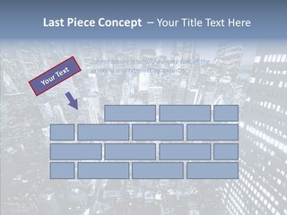 Skyscraper Exterior Light PowerPoint Template