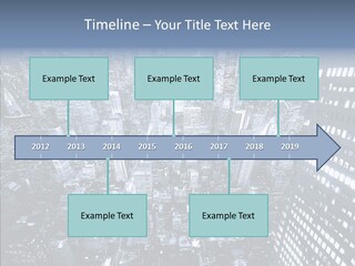 Skyscraper Exterior Light PowerPoint Template