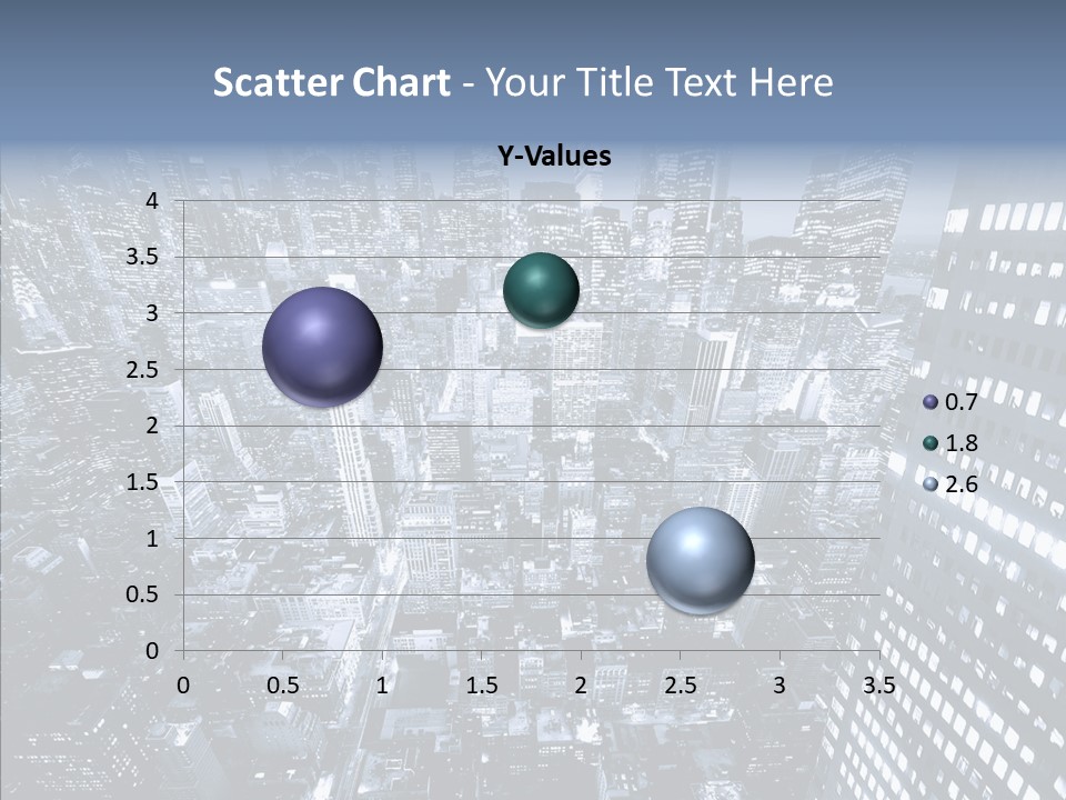 Skyscraper Exterior Light PowerPoint Template