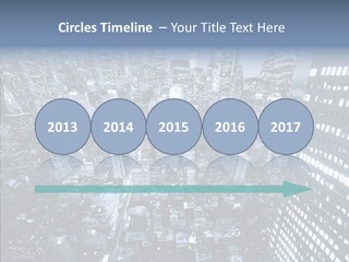 Skyscraper Exterior Light PowerPoint Template