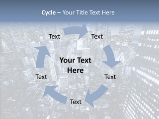 Skyscraper Exterior Light PowerPoint Template