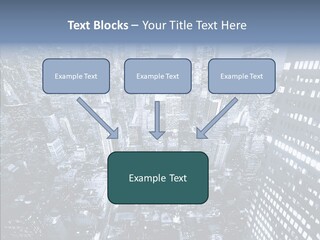 Skyscraper Exterior Light PowerPoint Template