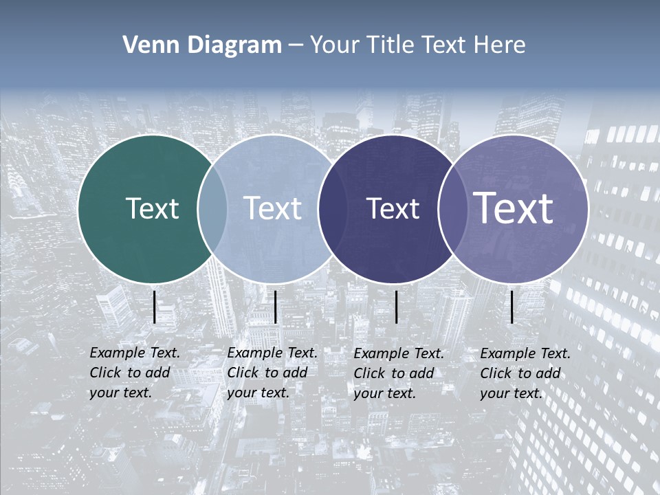 Skyscraper Exterior Light PowerPoint Template