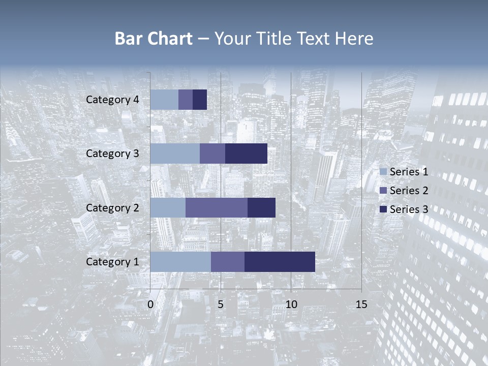 Skyscraper Exterior Light PowerPoint Template