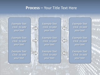 Skyscraper Exterior Light PowerPoint Template