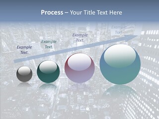 Skyscraper Exterior Light PowerPoint Template
