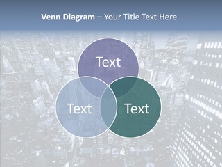 Skyscraper Exterior Light PowerPoint Template